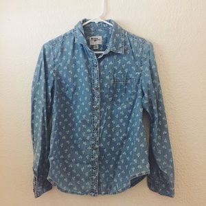 Anthropologie, Holding Horses denim shirt